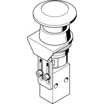 Грибовидная кнопка Festo P-3-M5-RD